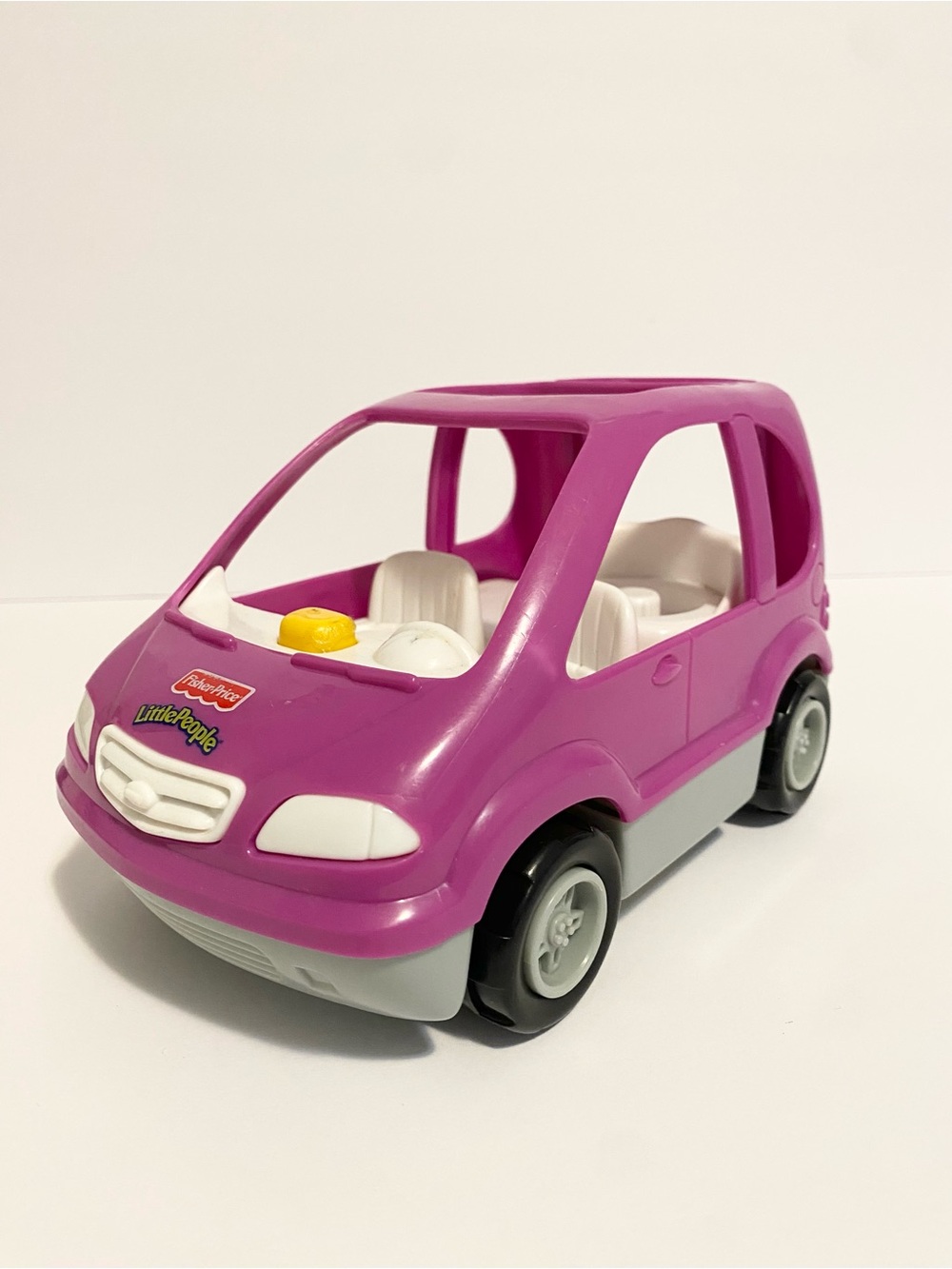 Little People Family Van SUV Purple Vintage 2001 Y2K UNTESTED